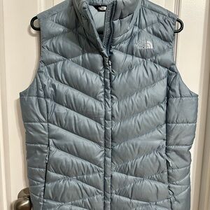 The North Face Ice Blue Puffer Vest